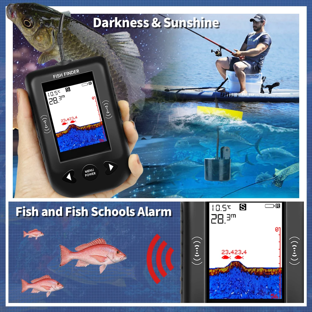 Erchang XF03 Fish Finders 45 D - Fish Finder Cable review and price